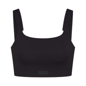 NikeSKIMS Matte Wide Strap Bra 'Obsidian'