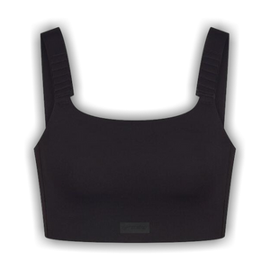 NikeSKIMS Matte Wide Strap Bra 'Obsidian'