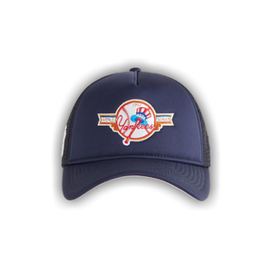 Kith x New Era For The New York Yankees Top Hat 9forty A Frame Trucker Snapback 'Nocturnal'
