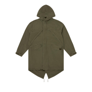 Corteiz Guerillaz Fishtail Parka 'Olive'