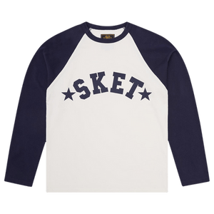 Corteiz Sket Raglan Long-Sleeve 'Navy'