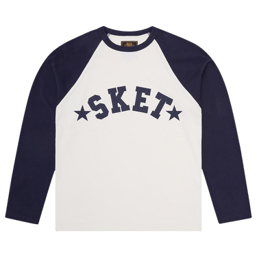Corteiz Sket Raglan Long-Sleeve 'Navy'