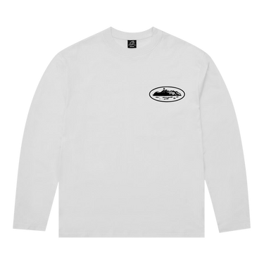 Corteiz OG Island Long-Sleeve Tee 'White'