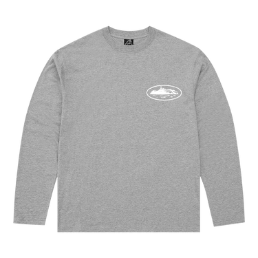 Corteiz OG Island Long-Sleeve Tee 'Grey'