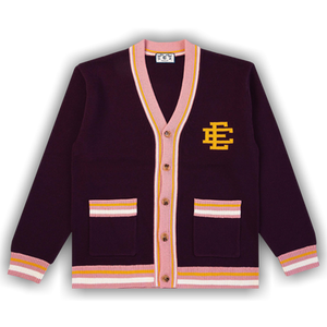 Eric Emanuel EE Cardigan 'Burgundy'