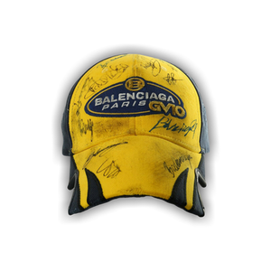 Balenciaga Scribble Cap 'Yellow/Blue'