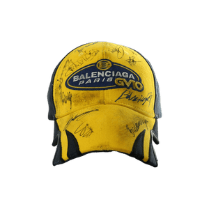 Balenciaga Scribble Cap 'Yellow/Blue'