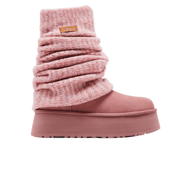 UGG Wmns Classic Mini Dipper Legwarmer 'Pink Dawn'