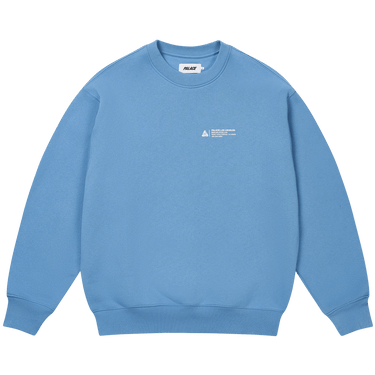 Palace Shop Locator Crew 'Ocean Blue'