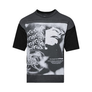 RIVINGTON roi Rebis Meta Quad Tee 'Faded Black'