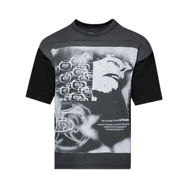 RIVINGTON roi Rebis Meta Quad Tee 'Faded Black'