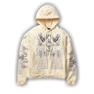 Who Decides War Ascension Hooded Pullover 'Cloud'