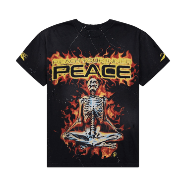 Hellstar Inner Peace Skeleton T-Shirt 'Black'
