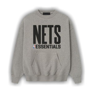 Fear of God Essentials Nets Sport Crewneck 'Warm Heather'