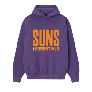 Fear of God Essentials Suns Sport Hoodie 'Purple Reign'