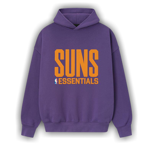Fear of God Essentials Suns Sport Hoodie 'Purple Reign'
