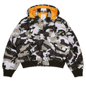 Stussy Flight Bomber 'Snow Camo'