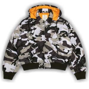 Stussy Flight Bomber 'Snow Camo'