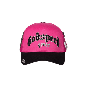 Godspeed Forever Trucker Hat 'Pink/Black'
