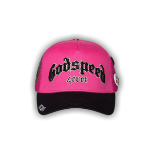 Godspeed Forever Trucker Hat 'Pink/Black'
