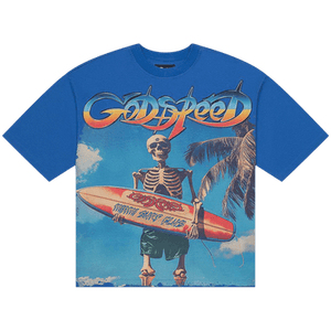 Godspeed Miami Surf Club T-Shirt 'Blue'