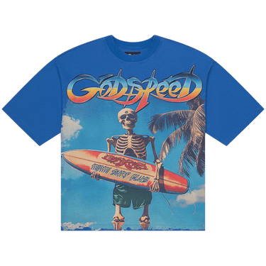 Godspeed Miami Surf Club T-Shirt 'Blue'