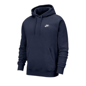 Nike Sportswear Club Fleece Pullover Hoodie 'Midnight Navy/White'
