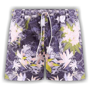 Nike Club Flow Shorts 'Hydrangeas/Dark Raisin/Barely Grape/Arctic Orange'