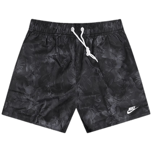 Nike Club Flow Shorts 'Black/White'
