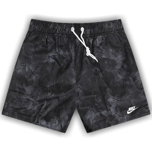 Nike Club Flow Shorts 'Black/White'