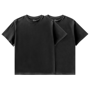 PURPLE BRAND 2 Pack Tees 'Black'