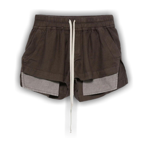 Rick Owens DRKSHDW Light Flannel Fog Boxers 'Dark Dust'