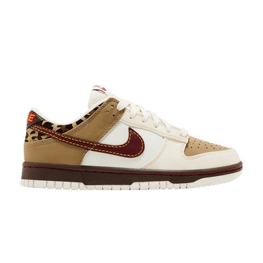 Nike Wmns Dunk Low 'Khaki Team Red'
