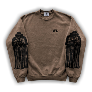 Warren Lotas Duster and Rifle Sweatshirt 'Brown'