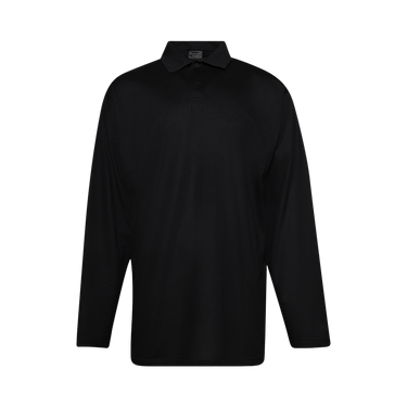 Balenciaga Long-Sleeve Polo 'Black'