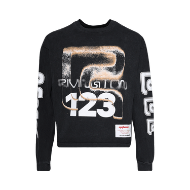 RIVINGTON roi Rebis Meta Alma Cva Long-Sleeve Tee 'Vintage Black/Blue'