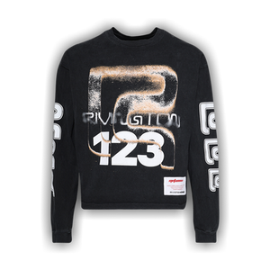 RIVINGTON roi Rebis Meta Alma Cva Long-Sleeve Tee 'Vintage Black/Blue'
