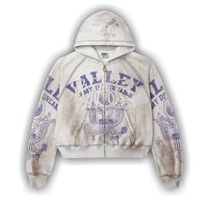 Vale Forever Army Zip Up 'Dirt/Grey'