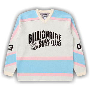 Billionaire Boys Club Puck Jersey Sweater 'Winter White'