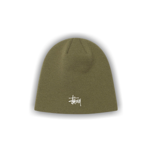 Stussy Basic Skullcap Beanie 'Light Olive'