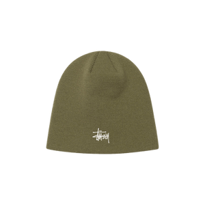 Stussy Basic Skullcap Beanie 'Light Olive'