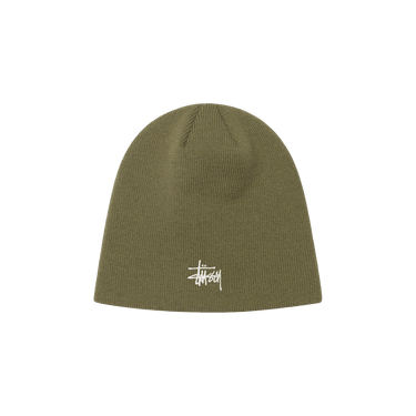Stussy Basic Skullcap Beanie 'Light Olive'
