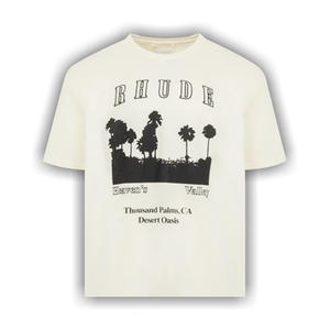 Rhude Thousand Palms Tee 'Vintage White/Black'