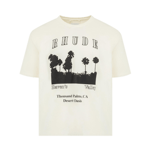 Rhude Thousand Palms Tee 'Vintage White/Black'