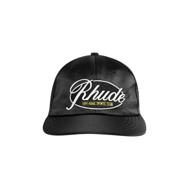 Rhude Sports Club Curved Brim Hat 'Black'