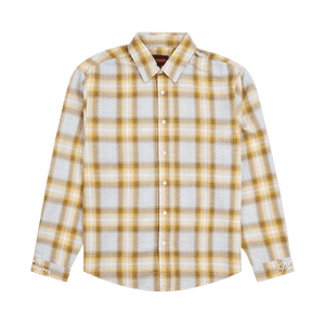 Pleasures Dizzle Button Up 'Dijon'
