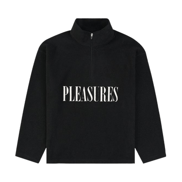 Pleasures Onyx Half Zip Polar Fleece 'Black'