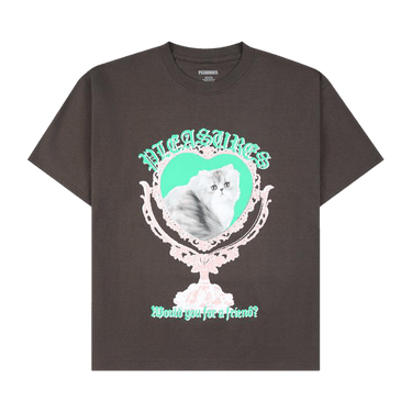 Pleasures Mirror T-Shirt 'Brown'