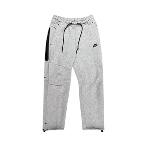 Nike Open Hem Fleece Pants 'Dark Grey Heather/Black'