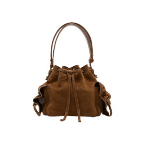 Acne Studios Multipocket Mini Bucket Bag 'Cognac Brown'